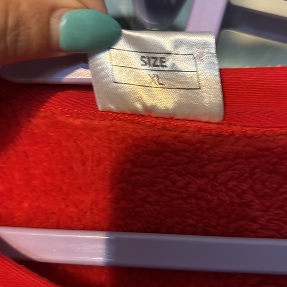 Disney Mickey Mouse Red and Black Sweatshirt - Picture 4 of 4